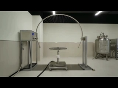 발진관 방진의 Ip 시험 장비  0-50 도 섭씨 Ipx3 Ipx4