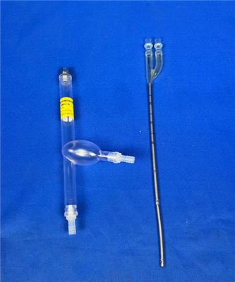ISO 18193-그림 C.2 두 개의 룸 캔룰라 순환을 시험하기 위한 상위 진맥 하부 오른쪽 심장의 혈관 모델